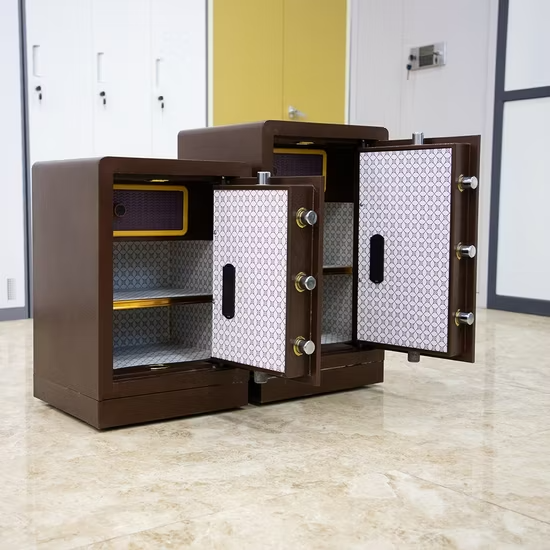 ELECTRONIC STORAGE BOXES WITH COMBINATION LOCK AND SPARE KEYS, DIGITAL HOME SECURITY SAFE BOX FOR HOME IMPORTANT DOCUMENTS VALUABLES