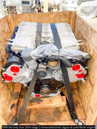 JAGUAR 5.0 ENGINE FOR SALE SUPERCHARGED ENGINE STAGE 2 ENGINE 100% REMAN